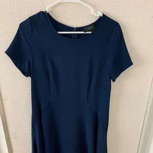 Everly Navy flowy dress